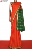 Contrast Classic Pure Mysore Crepe Silk Saree